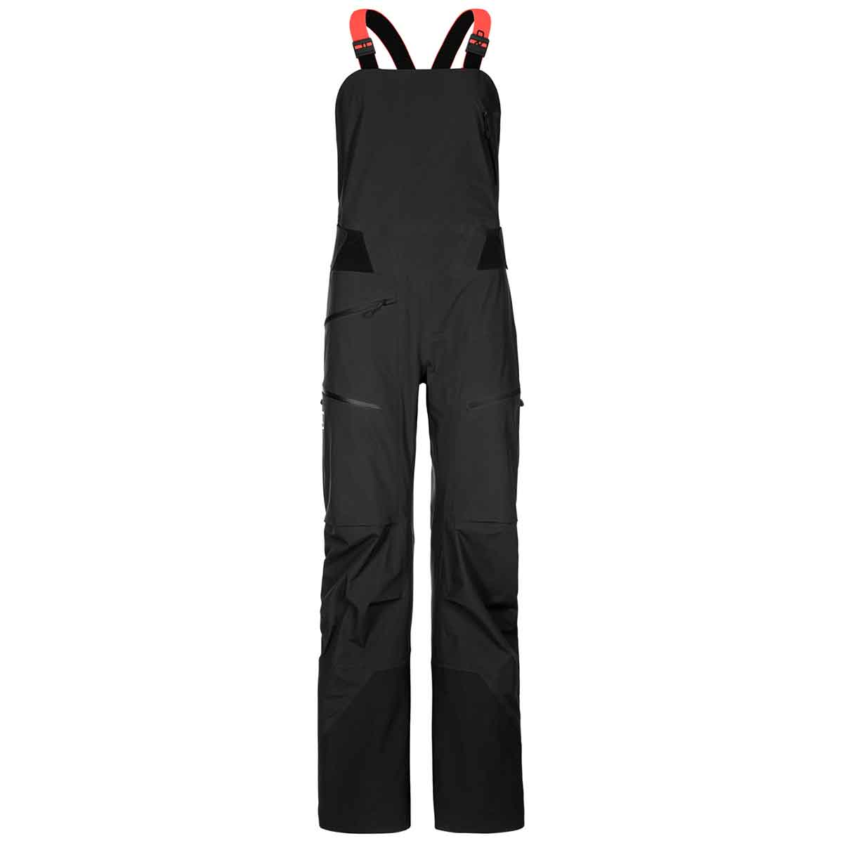 Ortovox 3L Deep Shell Bib Pant Women's in Black Raven